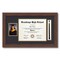 ArtToFrames 11x14 inch Diploma Frame with 5x7 Inch Image Opening and Tassel Opening - Framed with Black and Gold Mats, Comes with Regular Acrylic and Sawtooth Hanger for Wall Hanging (DIT-11x14)